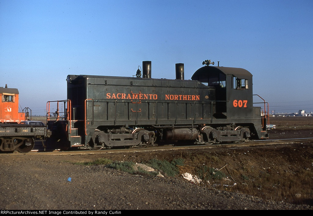 SN 607 at Stockton